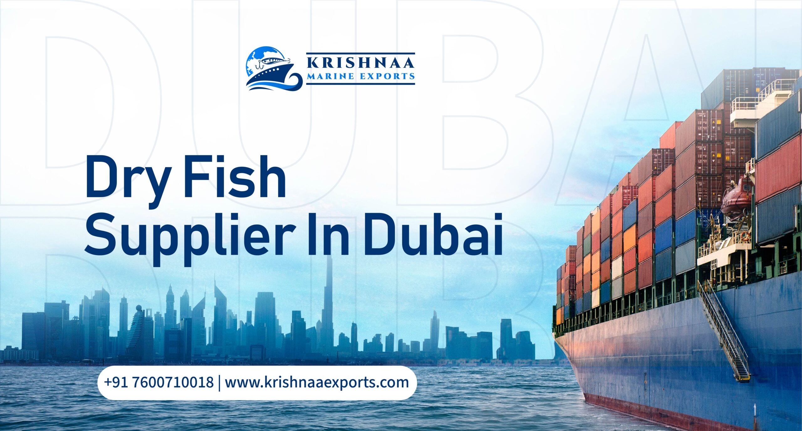 Premium Quality Dry Fish Supplier in Dubai: Krishnaa Exports